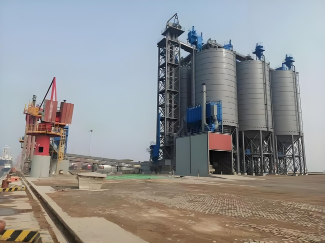 塔城高架骨料仓